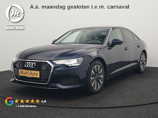 Audi A6 Limousine 50 TFSI e Quattro Business edition Plug In Hybrid 300pk Dealer O.H PHEV | Trekhaak af Fabriek | Adaptive Cruise | Lederen Comfortzetels Memory | Head Up | Camera | Park Assist | BLIS | Apple Carplay |
