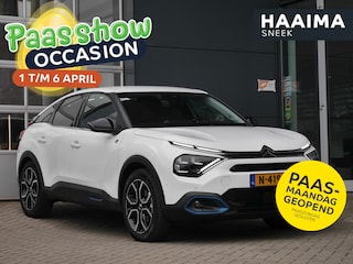 Citroën C4 Shine 50 kWh | Keyless entry en start | 18 inch lichtmetalen velgen | Achteruitrijcamera | Adaptive cruise control | Head up display | Climate control | Extra getint glas