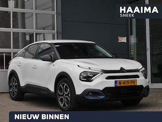 Citroën C4 Shine 50 kWh | Keyless entry en start | 18 inch lichtmetalen velgen | Achteruitrijcamera | Adaptive cruise control | Head up display | Climate control | Extra getint glas