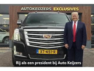 Cadillac Escalade 6.2 V8 Platinum Schuifdak Adapt. Cruise Massage Stoelvent. BOSE Multimedia Trekhaak 22''LM