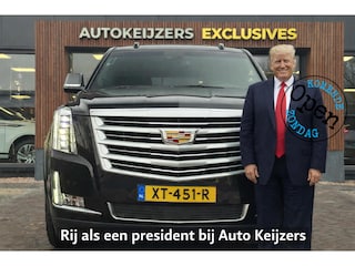 Cadillac Escalade 6.2 V8 Platinum Schuifdak Adapt. Cruise Massage Stoelvent. BOSE Multimedia Trekhaak 22''LM