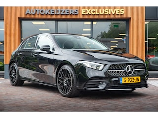 Mercedes-Benz A-klasse 180 Business Solution AMG Ambient Cruise Navigatie Camera Sportstoelen Leer LED 19" LMV