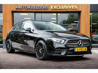 Mercedes-Benz A-klasse 180 Business Solution AMG Ambient Cruise Navigatie Camera Sportstoelen Leer LED 19" LMV