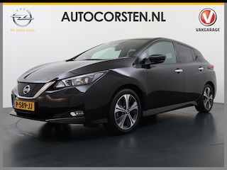 Nissan Leaf N-Connecta 40kWh Navi Ecc 360°Camera Adap.Cruise Pdc Keyless Blindspot Apple Carplay Android Auto Lmv 17" Stoel+Stuurverwarming DAB Bluetooth Lmv Privacyglas 1e Eigenaar Origineel Nederlandse Auto
