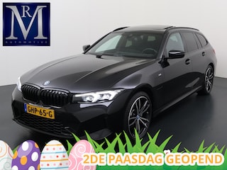 BMW 3-serie Touring 320e M-SPORT | FACELIFT| PANO|1.STE EIGENAAR, DEALER OH. | LEER | ELEK. TREKHAAK| FABRIEKSGARANTIE T/M 08 2027| LEER| STOELVERWARMING| 19 INCH! SUPER COMPLEET!