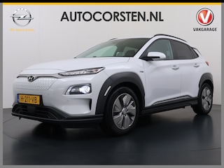 Hyundai Kona EV 64kWh 204pk SOH 100% Premium Leer Warmtepomp Head-Up Display Apple Carplay Android Navi Camera Elektr.Stoelen+Leer+Verwarmd+Gekoeld Adaptive Cruise/Stop&Go Forward-Collision-Avoidance-Assist (FCA) Led Keyless DAB+ Keyless Krell®-Audio Pdc Subwoofer Bluetooth Dodehoek detector Privacy Glas Rijstrooksensor 1e Eigenaar Origineel Nederlandse Auto  € 48.210 nieuw!