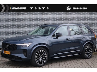 Volvo XC90 2.0 T8 Plug-in hybrid AWD Ultra Dark | Adaptieve Cruise Control | Luchtvering | Trekhaak | Panoramadak | Bowers & Wilkins Audio | Nappa Lederen Bekleding | Stoel-/Stuurverwarming | 360 Parkeercamera | 21" Velgen | Stoelventilatie | Massagefuntie voorstoelen |