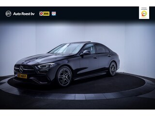 Mercedes-Benz C-klasse 180 9G-Tr. AMG Line SCHUIFDAK | STOELVERW. | ALCANT. LEDER | CAMERA | FULLED | SFEERVERLICHTING