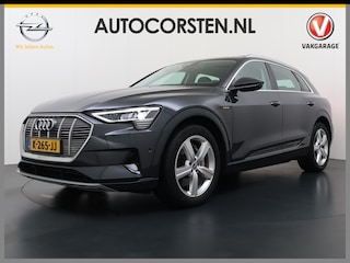 Audi e-Tron 313pk Quattro Leer PanoDak Adaptive.Cruise Camera Elek.Stoelen+Memory+Verwarmd Navi Ecc Pdc Stoelverwarming Elek.Achterklep AWD Led Bluetooth Rijstrooksensor WiFi Lmv 4WD SOH 91% Business Edition Plus 71kWh Origineel Nederlandse Auto 1800kg trekvermogen!