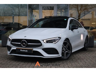 Mercedes-Benz CLA Coupé 200 AMG-Line 163pk | ACC | Pano | Sfeer | Climate | Camera | Keyless | Dodehoek | Multibeam | Memory
