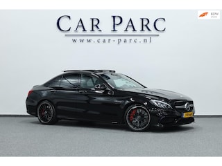 Mercedes-Benz C-klasse AMG 63 S 510+PK LED/SFEER/HUD/PANO/LEDER+S.VERWARMING+MEMORY/19" LMV/CAM/ACC/ECC/12 MDN GARANTIE!