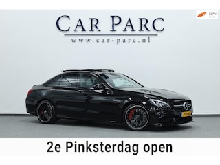 Mercedes-Benz C-klasse AMG 63 S 510+PK LED/SFEER/HUD/PANO/LEDER+S.VERWARMING+MEMORY/19" LMV/CAM/ACC/ECC/12 MDN GARANTIE!