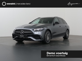 Mercedes-Benz C-klasse Estate 300e Business Solution AMG | Panoramaschuifdak | Premium Plus | Burmester | Head-Up | Trekhaak |
