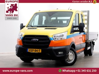 Ford Transit 350 2.0 TDCI 130pk D.C. Trend Open Laadbak Trekhaak 3000kg 08-2022