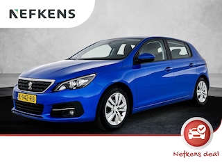 Peugeot 308 Blue Lease Active 110pk | Navigatie | Climate Control | Cruise Control | Parkeersensoren v+a | Armsteun | Elektrisch inklapbare spiegels | Bluetooth | Apple Carplay / Android Auto | DAB+ radio | Automatisch dimlicht | Regensensor | 16" lichtmetalen velgen |