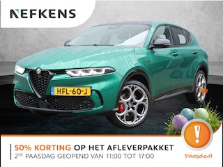 Alfa Romeo Tonale 1.3 280pk Veloce | Panoramadak | 360 graden camera | Navigatie | Apple Carplay/Android Auto | Leder | Verwarmde en geventileerde voorstoelen
