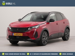 Peugeot 3008 1.6 HYbrid4 300 GT incl afneembare trekhaak | Apple carplay | Navigatie | Afneembare trekhaak | Achteruitrij camera | Parkeersensoren voor en achter | Spraakbediening |
