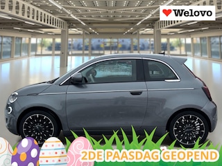 Fiat 500 La Prima 42 kWh PanoDak, Navigatie+Camera, Leder interieur...