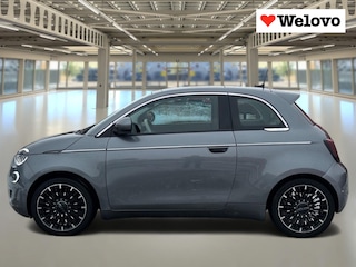 Fiat 500 La Prima 42 kWh PanoDak, Navigatie+Camera, Leder interieur...
