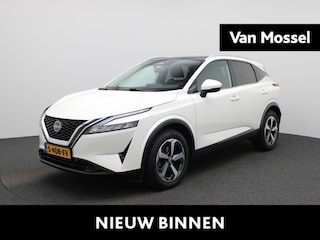 Nissan Qashqai 1.3 MHEV Xtronic N-Connecta | Automaat | Panoramadak | Apple Carplay/Android Auto | Achteruitrijcamera | Cruise Control | Lichtmetalen Velgen |