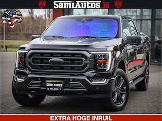 Ford F-150 USA BLACK OPS | 5.0 V8 406PK | 360 CAMERA | UITLAAT KLEP | BEDSLIDE | CREW CAB | LEDER | CREW CAB | DUBBELE CABINE | 5 PERSOONS | DC | GRIJSKENTEKEN |
