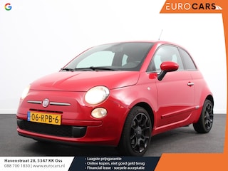 Fiat 500 0.9 TwinAir 80pk Plus | Airco | Lichtmetalen Velgen | Half leder | Spoiler | 44147 km!