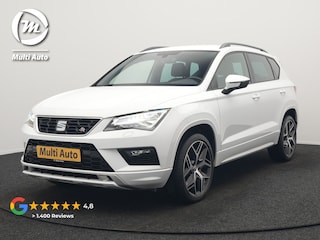 Seat Ateca 1.5 TSI FR DSG 150pk Dealer O.H. | Trekhaak Af Fabriek | Camera | Beats Audio | 19"L.M | Alcantara Sportstoelen Verwarmd | Sfeerverlichting | Apple Carplay | Keyless | Navigatie | DAB | Cruise Control |