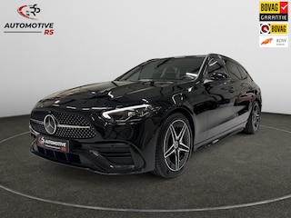 Mercedes-Benz C-klasse Estate 180 AMG Line Navi Leer Camera Nightpack Ambient Elekt. achterklep PTS LM velgen BTW auto!