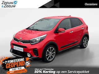 Kia Picanto 1.0 T-GDI X-Line 100PK Turbo | Navi | Clima | Camera | Stoel-/Stuurverwarming | Leder | LM Velgen