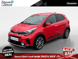 Kia Picanto 1.0 T-GDI X-Line 100PK Turbo | Navi | Clima | Camera | Stoel-/Stuurverwarming | Leder | LM Velgen
