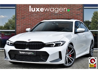 BMW 330d M-Sport Pro Pano H/K HUD El-zetels Parelmoer-wit!