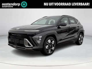 Hyundai Kona 1.6 GDI HEV Premium Sky | Stuurverwarming | Stoelverkoeling/verwarming | Schuif-kanteldak | 360* Camera | BOSE-Premium Sound | Lederen Bekleding | Elektrisch Verstelbare Geheugenstoelen |