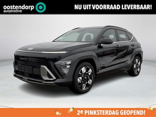 Hyundai Kona 1.6 GDI HEV Premium Sky | Stuurverwarming | Stoelverkoeling/verwarming | Schuif-kanteldak | 360* Camera | BOSE-Premium Sound | Lederen Bekleding | Elektrisch Verstelbare Geheugenstoelen |