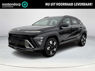 Hyundai Kona 1.6 GDI HEV Premium Sky | Stuurverwarming | Stoelverkoeling/verwarming | Schuif-kanteldak | 360* Camera | BOSE-Premium Sound | Lederen Bekleding | Elektrisch Verstelbare Geheugenstoelen |