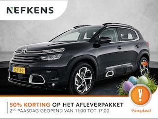 Citroën C5 Aircross SUV Business 1.6 Plug-in Hybrid 225pk Automaat | Navigatie | Achteruitrijcamera | Climate Control | Adaptieve Cruise Control | Parkeersensoren v+a | Keyless | Dodehoeksensor | Comfortstoelen Leder/Alcantara | Led koplampen | Apple Carplay / Android Auto | Bluetooth | DAB+ radio | Donker getint glas | 18" lichtmetalen velgen |