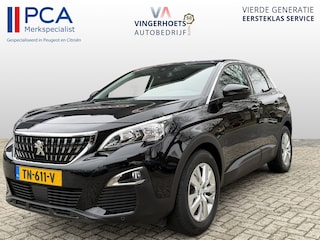 Peugeot 3008 130 Pk Benzine * Luxe Uitvoering * Zwart Lederen Bekleding * Navigatie * Trekhaak * Climate & Cruise Control * L.M. Velgen * Apple Caplay + Android Auto * Distributieriem vervangen 2025 * Vingerhoets; Vierde Generatie Eersteklas Service; Al meer dan 100 jaar een begrip in de Brabantse Kempen *