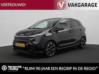 Kia Picanto 1.0 DPI GT-Line | Lederenbekleding | Cruise Control Adaptief | CarPlay | Stoelverwarming | Achteruitrijcamera | Schuif-/kanteldak