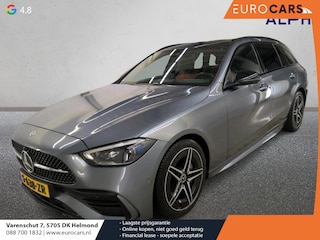 Mercedes-Benz C-klasse Estate 180 AMG Line Full Options NL Auto (€ 69.167 New!) Panoramadak Burmester Audio Achterasbesturing Digital LED Koplamp Ambiente Premium Plus Pack Leder HUD Display Night Pack