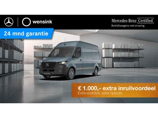 Mercedes-Benz Sprinter 317 CDI L2 H2 Pro | 3 zits | Achteruitrijcamera | Vloer en Wandbetimmering |