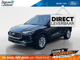 Ford Kuga 2.5 PHEV Titanium | Actiekorting tot €6000,- | Private Lease vanaf €469,- p/m | 2100KG Trekgewicht | Cruise Control | Draadloze Apple/Android Carplay |