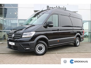 Volkswagen Crafter 35 2.0 TDI L3H3 Exclusive | 140 pk | Automaat | Trekhaak | Navi | Travel Assist | Airco | Betonplex Laadvloer | LED Koplampen | Spoilers