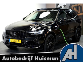 Volvo XC60 2.0 T8 AWD 335kW/456pk Aut8 Plug-in hybrid Plus Black Edition PANORAMADAK + ADAPT.CRUISE + GOOGLE LIVE NAVIGATIE + LEDER/GAASSTOF + LANE ASSIST + STOELVERWARMING V&A + MATRIX LED-KOPLAMPEN + STUURVERWARMING + CAMERA + PARKSENSOREN V&A + 21" LM-VELGEN!!