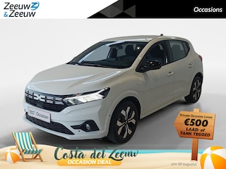 Dacia Sandero 1.0 TCe 90 Journey *Navi via Carplay*Camera*Climate Control*Parkeersensoren*Keyless Entry*Zeer nette auto!
