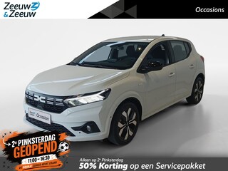 Dacia Sandero 1.0 TCe 90 Journey *Navi via Carplay*Camera*Climate Control*Parkeersensoren*Keyless Entry*Zeer nette auto!