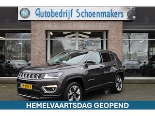 Jeep Compass 1.4 MultiAir Opening Edition 4x4 TREKHAAK-AFN CARPLAY BEATS-AUDIO DAB HALF-LEER STOELVERW. CRUISE CLIMA NAVI 2XPDC 18''LMV NAP