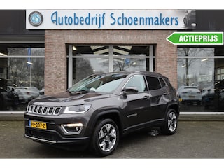 Jeep Compass 1.4 MultiAir Opening Edition 4x4 TREKHAAK-AFN CARPLAY BEATS-AUDIO DAB HALF-LEER STOELVERW. CRUISE CLIMA NAVI 2XPDC 18''LMV NAP