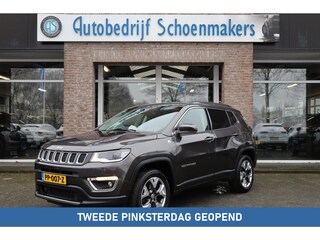 Jeep Compass 1.4 MultiAir Opening Edition 4x4 TREKHAAK-AFN CARPLAY BEATS-AUDIO DAB HALF-LEER STOELVERW. CRUISE CLIMA NAVI 2XPDC 18''LMV NAP