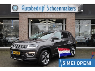 Jeep Compass 1.4 MultiAir Opening Edition 4x4 TREKHAAK-AFN CARPLAY BEATS-AUDIO DAB HALF-LEER STOELVERW. CRUISE CLIMA NAVI 2XPDC 18''LMV NAP