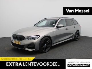 BMW 3-serie Touring 318i High Executive M-Sport | Automaat | Panoramadak | LMV | Navigatie | Stoel verwarming | Virtual cockpit | Leder|  Parkeer sensoren | Elec. achterklep | Virtual cockpit | Camera | Climate control | Cruise control | DAB |