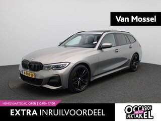 BMW 3-serie Touring 318i High Executive M-Sport | Automaat | Panoramadak | LMV | Navigatie | Stoel verwarming | Virtual cockpit | Leder|  Parkeer sensoren | Elec. achterklep | Virtual cockpit | Camera | Climate control | Cruise control | DAB |